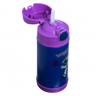Garrafa Térmica Infantil Click c/ Canudo Buzz Lightyear Toy Story - Zona Criativa
